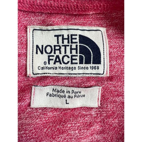 The North Face Pullover Top Womens Size Large Keyhole Neck Pink Outdoor Hiking - Picture 7 of 9